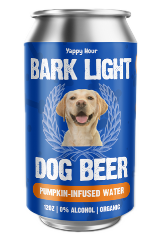 Bark Light Dog Beer - non-alcoholic dog-safe beer for pet celebrations by Yappy Hour