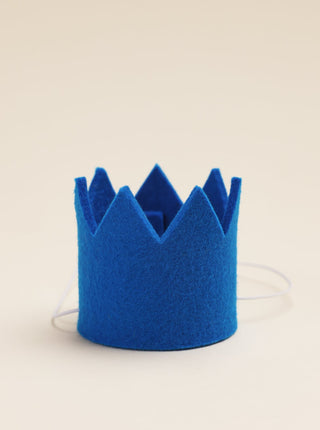 Dog party crown — Blue