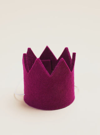 Dog party crown — Purple