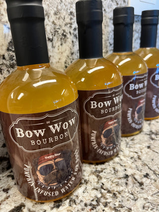 Bow Wow Bourbon - non-alcoholic dog bourbon for pet celebrations by Yappy Hour