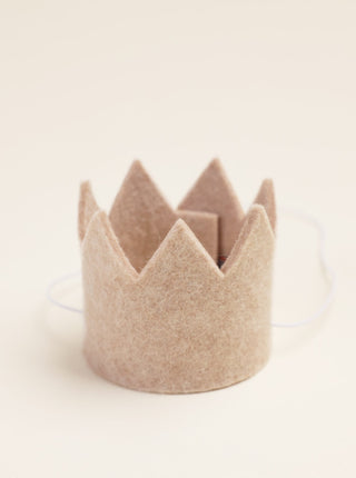Dog party crown — Sand