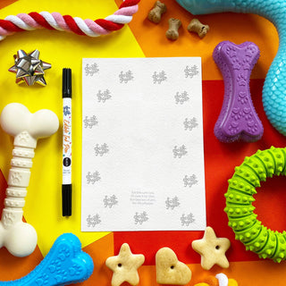 Makin' Me Crazy edible dog birthday card