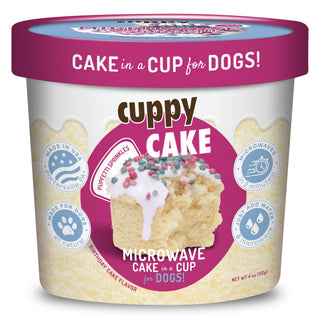 Cuppy Cake - Microwave Dog Birthday Cake in A Cup